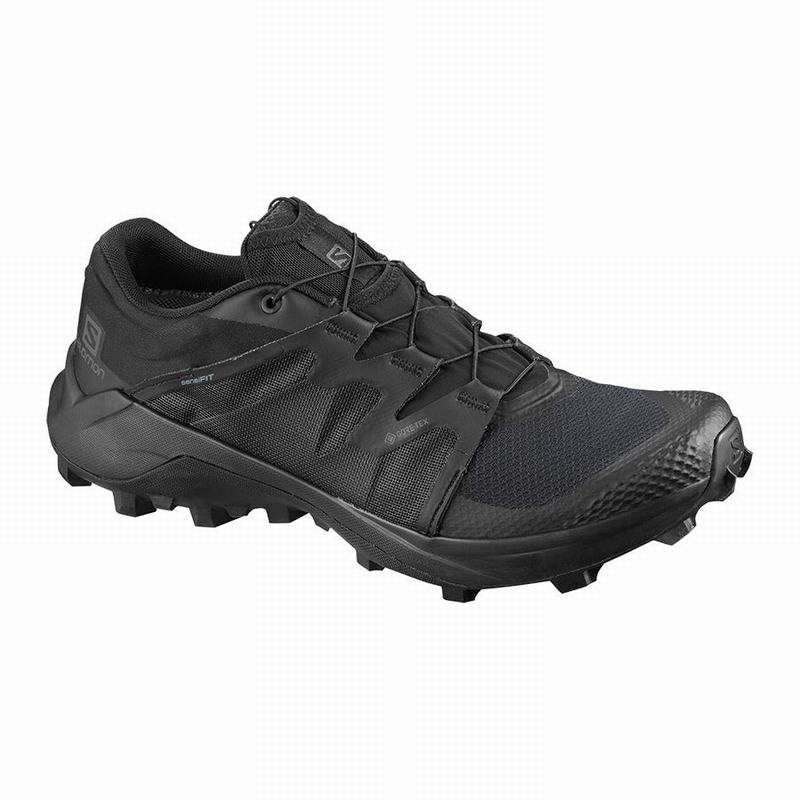 Salomon WILDCROSS GTX Zapatillas Trail Running Hombre - Negras - Colombia (46532-PNYX)